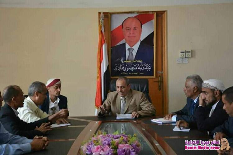 وكيل أول محافظة تعز يترأس اجتماعآ لمناقشة حماية عقارات الدولة 