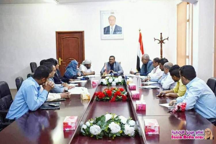 الوكيل جامل يؤكد على أهمية إعادة تشكيل الهيكل التنظيمي لصندوق النظافة والتحسين 