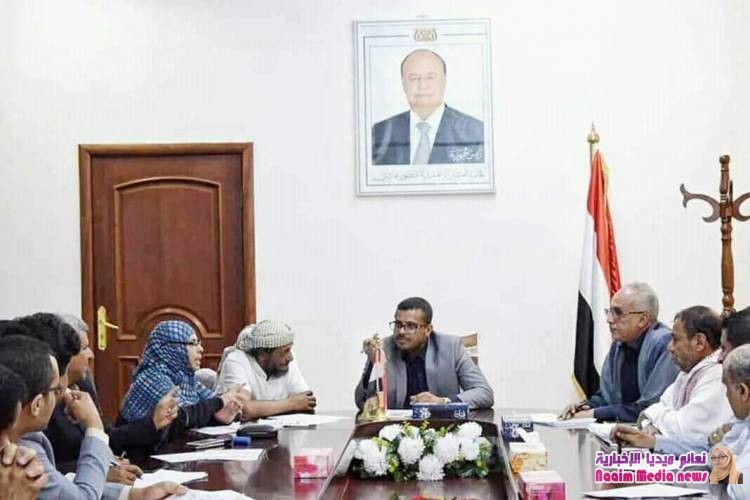 الوكيل جامل يؤكد على أهمية إعادة تشكيل الهيكل التنظيمي لصندوق النظافة والتحسين 