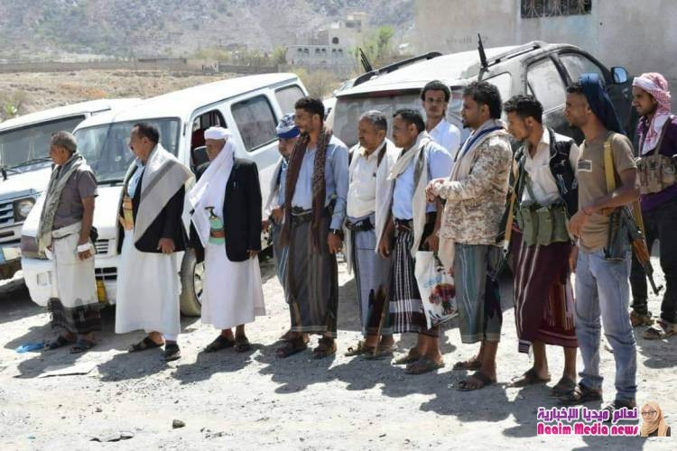 بالعرف القبلي جامل ينهي ويحسم الخلاف القائم بين أبناء كحلان وأبناء النجادة صبر. 