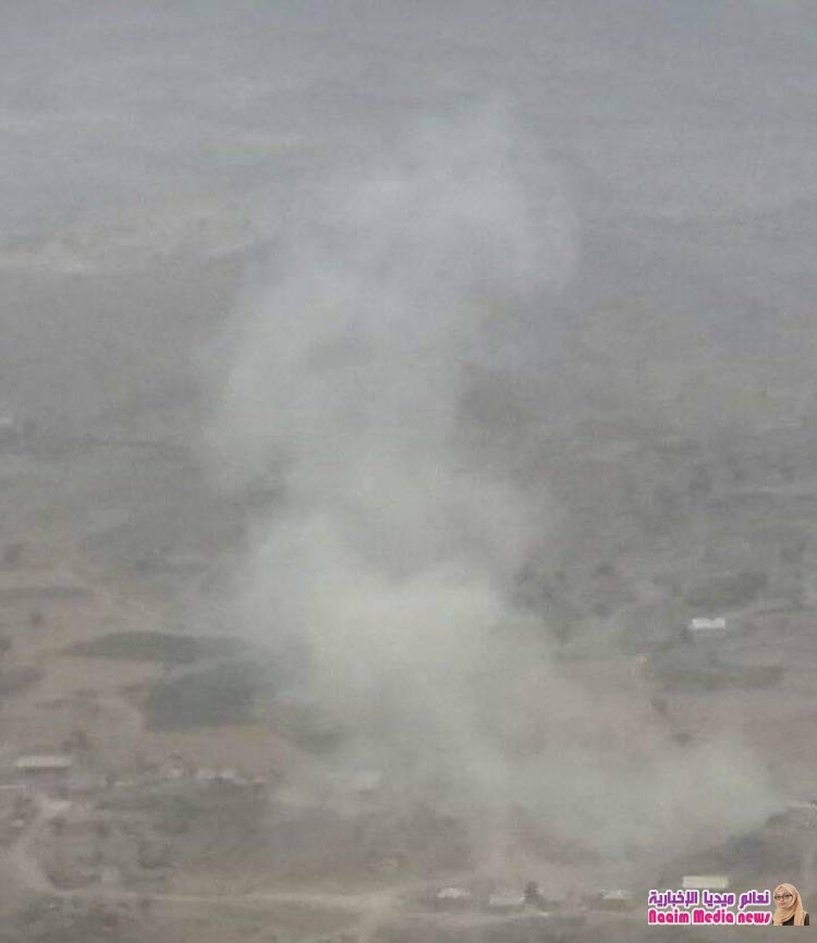 تفجير منزل رئيس جهاز الامن السياسي اللواء / عبده محمد الحذيفى الضالع