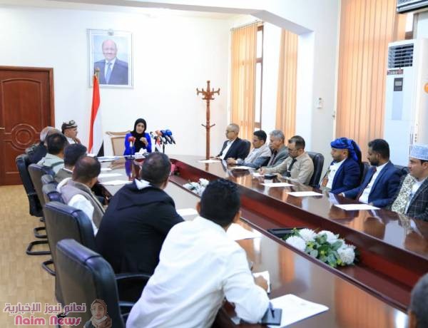 ​المقطري تبحث مع رؤساء المحاكم والنيابات سبل حماية ممتلكات الدولة قانونياً.