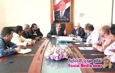 السلطة المحلية تناقش مخصصات الموازنة للعام الجاري وتنمية الإيرادات 