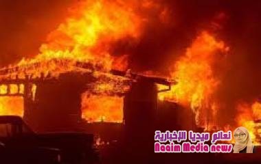 تعرض منزل المواطن عبدالقاهر محمد علي المعمري الى حريق