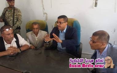 خلال جولات ميدانية الى مؤسسة المياه وعدد من الآبار في المدينة  الوكيل جامل يوجه بتشغيل آبار المياه عبر المؤسسة ورفع تقرير عن الاحتياجات الضرورية