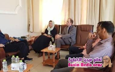 محافظ تعز يلتقي رئيسة بعثة أطباء بلا حدود