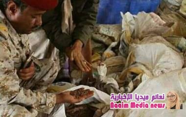 أفراداللواء 35 مدرع قطاع الشيخ عارف اليوسفي يضبطون شاحنة لتهريب موادمتفجرة الي الدمنة 