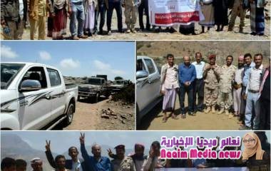 المجلس الثوري بتعز يدشن برنامج تفعيله بزيارة الجبهات وتقديم الهدايا العينية لابطالها