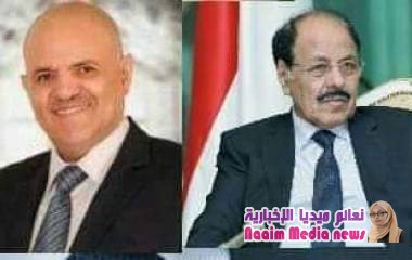 نائب رئيس الجمهورية يجري اتصالاً هاتفياً بمحافظ تعز