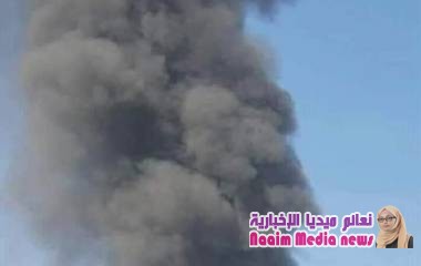 نداء إستغاثة  مستشفى المظفر يحترق