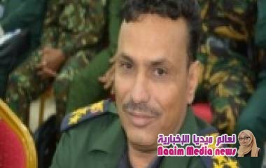 العميد باعش يعزي  باستشهاد الرائد نشوان علي مانع في جبهة الحشاء 