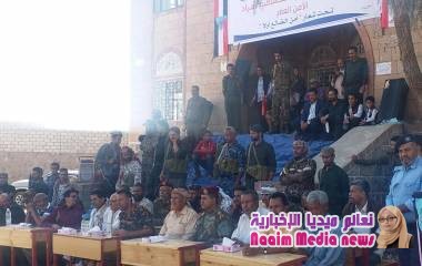 ادارة امن محافظة  الضالع تحتفل بتخرج الدفعة الاولى  للعام التدريبي 2019 م 