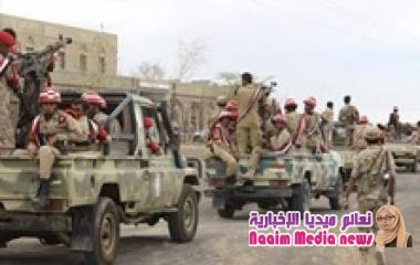 قوات اللواء ٣٥ مدرع جبهة الاقروض تصد قبل قليل هجوماً عنيفاً شنتة المليشيات الانقلابية على مواقع الجيش هناك