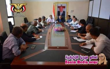 وكيل أول المحافظة يلتقي مدراء عموم إدارت ديوان المحافظة