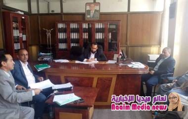 وكيل المحافظة ( عون ) يلتقي بمدراء عموم المديريات الواقعة في نطاق إشرافه 