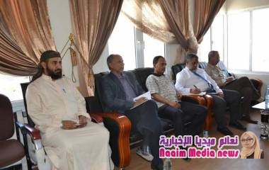 مدير عام شرطة تعز يلتقي أحزاب التحالف السياسي
