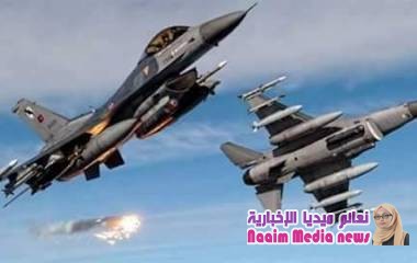 غارات جوية تستهدف مواقع وتحركات للميلشيا في كتاف شرقي صعدة