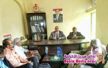 وكيل أول يطلع على أداء مكتب وزارة الشؤون الإجتماعية والعمل