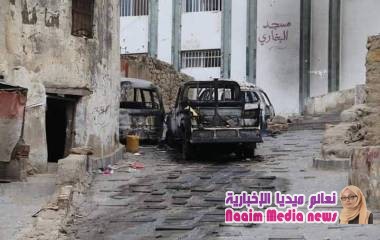 العناصر الإجرامية تعتدي على طقم تابع لشرطة الدوريات