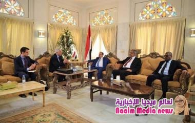 هيئة رئاسة مجلس_النواب تلتقي سفير روسيا لدى اليمن