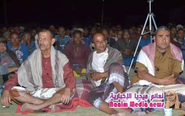 إدارة التوجيه المعنوي والعلاقات العامة بشرطة تعز تقيم أمسية ثقافية لأفراد المركز التدريبي 