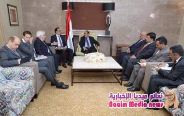 نائب رئيس الجمهورية يلتقي مبعوث الأمين العام للأمم المتحدة