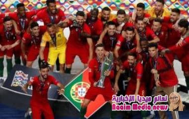 البرتغال تتوج بالنسخة الأولى من دوري الأمم الأوروبية