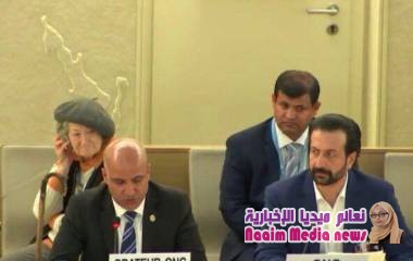 في كلمة له بمجلس حقوق الإنسان بجنيف الشيخ صالح بن شاجع: مجلس الامن والامم المتحدة يفشلان في إيقاف نزيف الدم اليمني وندعو لاخراج اليمن من طائلة البند السابع