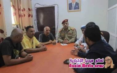 قائد محور تعز يلتقي رابطة جرحى المحافظة 