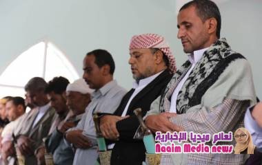 مدير عام المديرية يفتتح مسجد الفرقان بعزلة القحاف