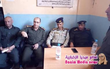 اللجنة القيادية بشرطة تعز تواصل نزولها الميداني وتزور قسم شرطة ٢٦ سبتمبر .