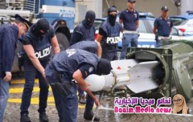 إيطاليا تضبط أسلحة متطورة وصاروخا بحوزة جماعة يمينية متطرفة