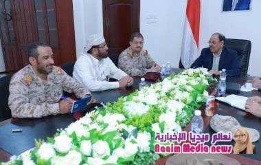 نائب رئيس الجمهورية يصل مأرب ويطلع على المستجدات الميدانية والعسكرية