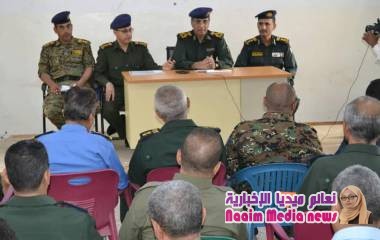 انعقاد اللقاء الدوري لقيادات شرطة محافظة تعز لمناقشة الوضع الأمني في المحافظة 