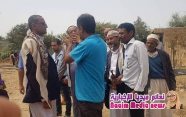 مدير عام المديرية ...يزور عزلة الحقل ويدشن مشروع توزيع السلل الغذائية ويطلع على سير العمل في مشروع بناء مركز الشهيد العامري الطبي بعزلة القحاف.