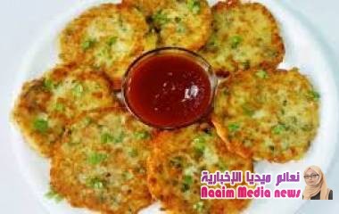 *اقراص البطاطس بالجبنة...(بان كيك البطاطس)*