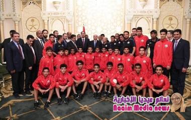 رئيس الجمهورية يكرم لاعبي المنتخب الوطني للناشئين