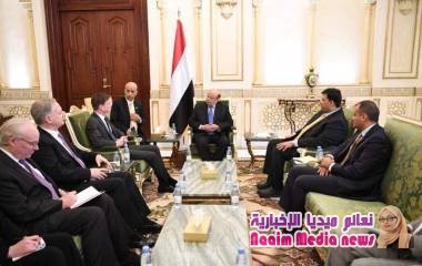 رئيس الجمهورية يستقبل وكيل وزارة الخارجية الأمريكي للشؤون السياسية