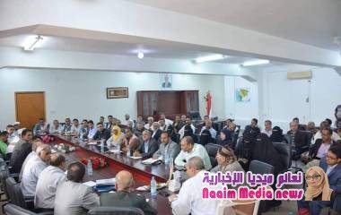 تعز : قيادة السلطة المحلية تلتقي منظمات المجتمع المدني لمناقشة دعم المعاقين من جرحى الجيش