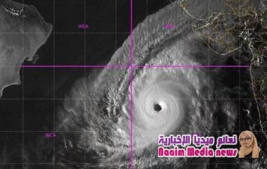 ‏‎الأرصاد اليمنية: إعصار "كيار" يتطور إلى الدرجة الرابعة