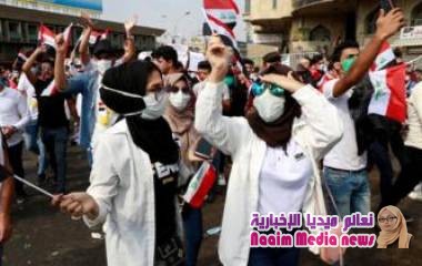 مظاهرات العراق: الطلاب ينضمون للاحتجاجات في بغداد ومدن الجنوب