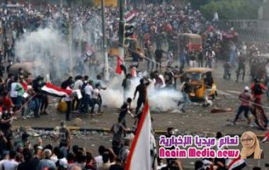 مظاهرات العراق: آلاف يكسرون حظر التجول في العاصمة بغداد، ومقتل خمسة بينهم فتاة مع استمرار الاحتجاجات