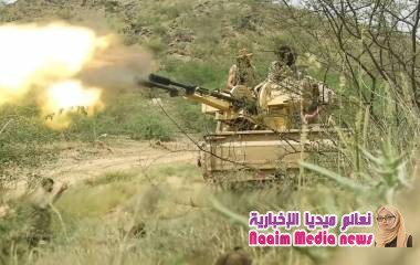 قتل وجرح عناص. من مليشيا الحوثي