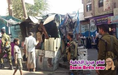 شاهد بالصور استمرار حملة إزالة العشوائيات المخالفة في المدينة