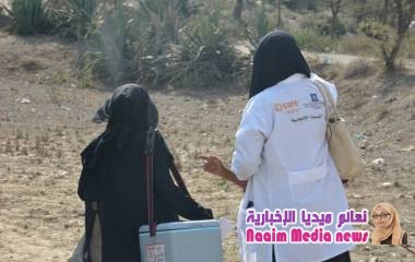 *تدشين الحملة الوطنية للتحصين ضد شلل الأطفال في مديرية جبل حبشي*.