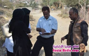 إستكمال حملة التحصين بمديرية جبل حبشي.