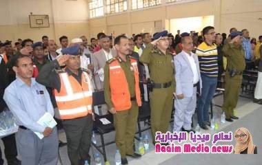 مصلحة الدفاع المدني بمحافظة تعز تدشن فعاليات الحملة التوعوية والإرشادية لطلاب وطالبات المدارس
