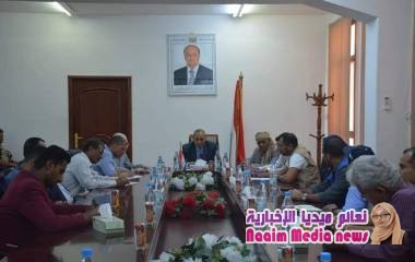 يناقش برنامج الغذاء العالمي باليمن آلية صرف المساعدات الغذائية للمستهدفين مع المخلافي