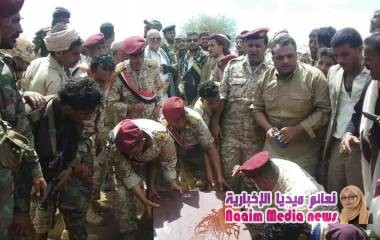 موكب جنائزي مهيب في توديع للشهيد عدنان الحمادي