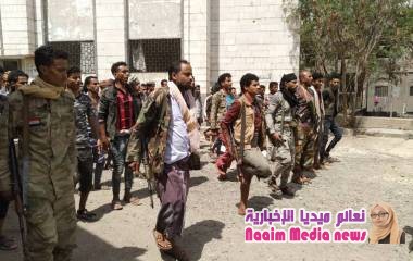 تدشين دفعة جديدة بقيادة الشيخ حمود سعيد المخلافي .